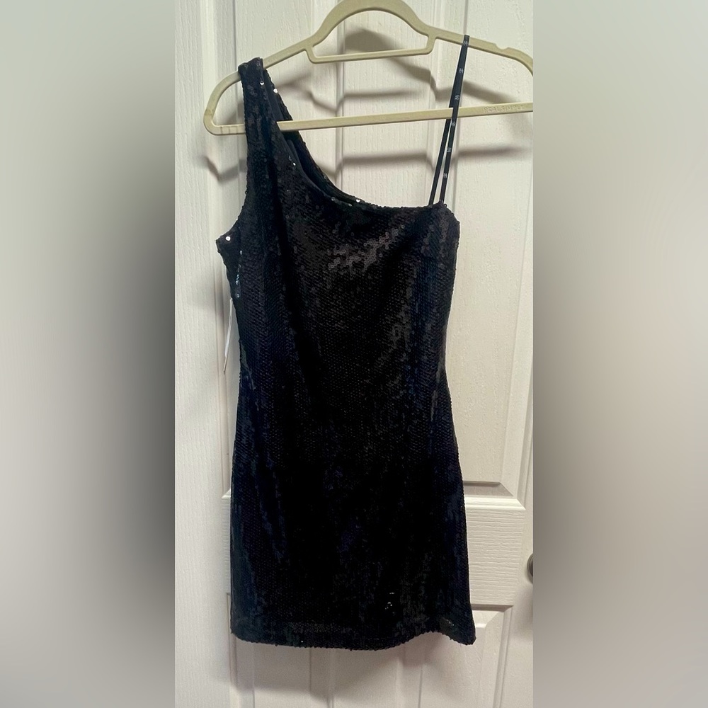 NEW with tag Black Sequin Dress